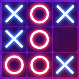 Tic Tac Toe Glow